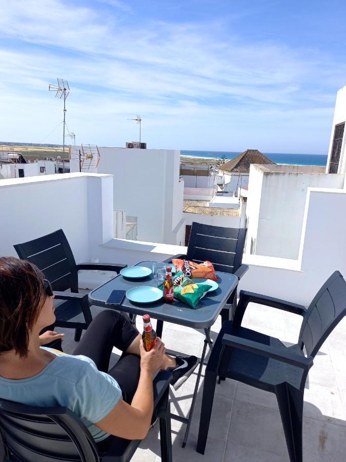 Brand New - Casa El Cuartel With Private Seaview Rooftop Conil De La Frontera Zewnętrze zdjęcie